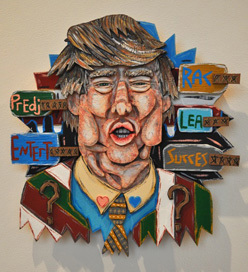 Ryan McKain, The Future, mixed media sculpture