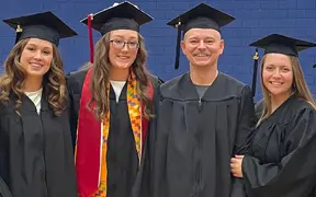Respiratory therapy graduates
