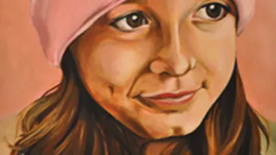 Tanna Small, Future President, oil on canvas Merit Award