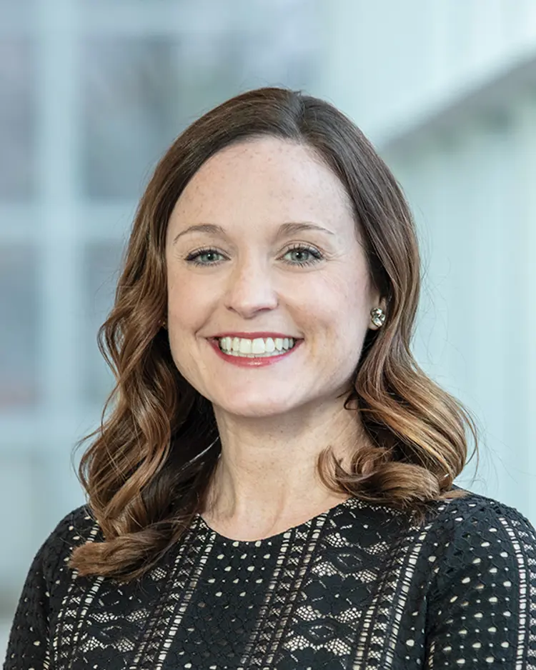 Professional portrait of USI graduate Amy Jo Sheeley