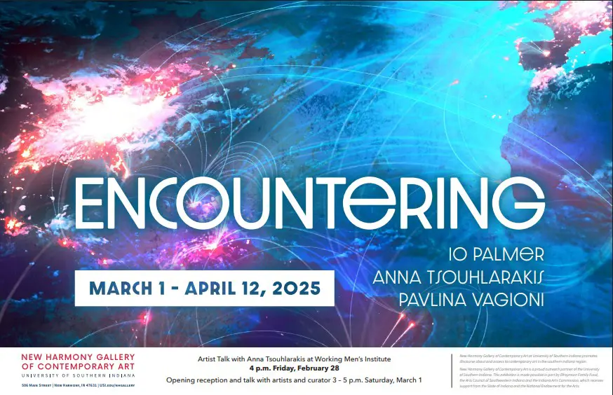 Encountering: Io Palmer, Anna Tsouhlarakis and Pavlina Vagioni