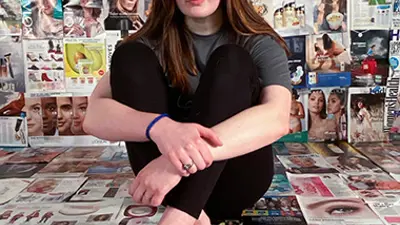 Megan Thorne in art exhibit