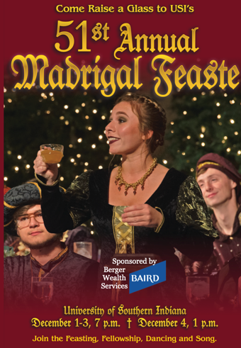 Madrigal Feaste Program Cover