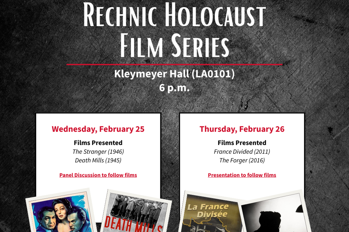 USI to host first Rechnic Holocaust Film Series 