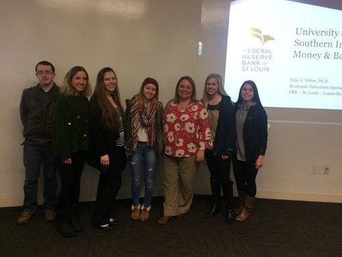 Yetter with six students