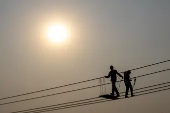 Campus life photo showing student activities and facilities