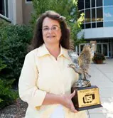 Terry Martin with trophy