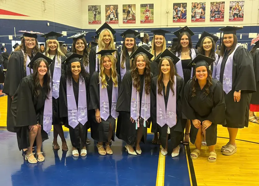 Dental Assisting students at Graduation