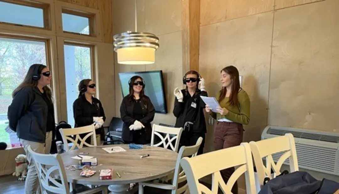 Dementia Live simulation photo