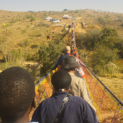 USI engineering students complete two life-changing footbridges in Eswatini  - News article image