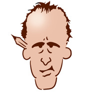 Chuck Armstrong Caricature