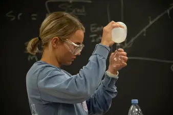 Campus life photo showing student activities and facilities