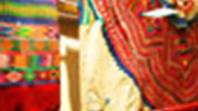 Central American woven, embroidered and appliqued garments from the USI Art and Aakhus collections.
