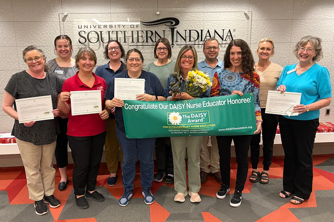 Faculty members nominated for 2026 Daisy Award at USI