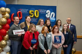 Campus life photo showing student activities and facilities