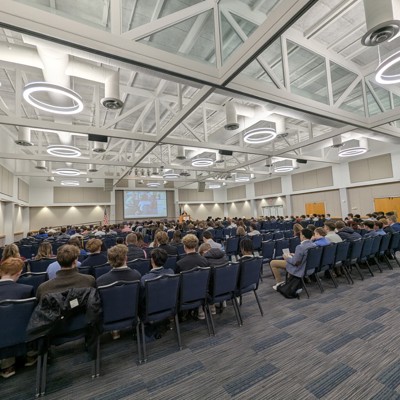 USI sees record-breaking number of students at High School Business Day  - News article image