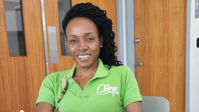 Photo of someone getting a digital scan