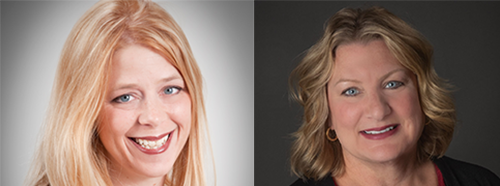 Photo of Joy Cook and Amy Wilson