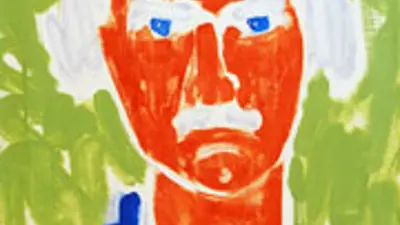"Self-Portrait", 85-M3, 2010.003.040, by Stephen Pace