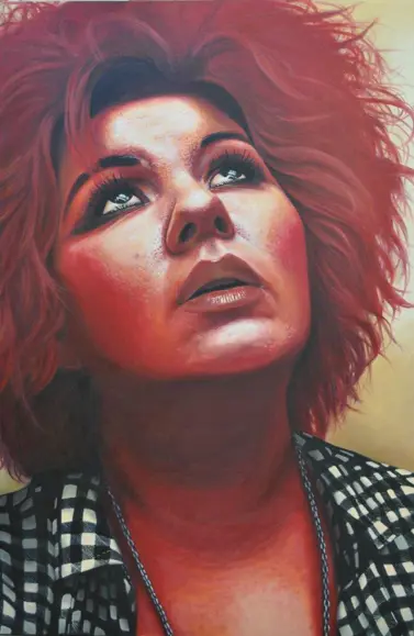 The Saint, oil, 2014