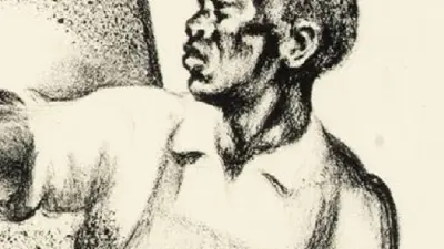 Print of African American man