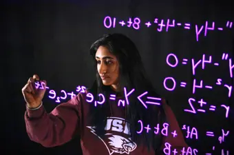 Campus life photo showing student activities and facilities