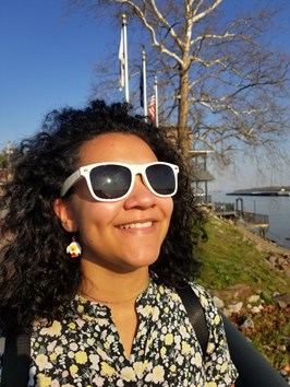 Malaika in sunglasses