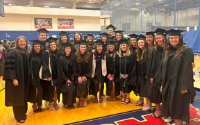 Occupational Therapy students at graduation