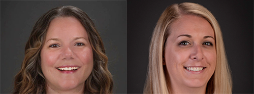 Jessica Mason and Jenna Thacker