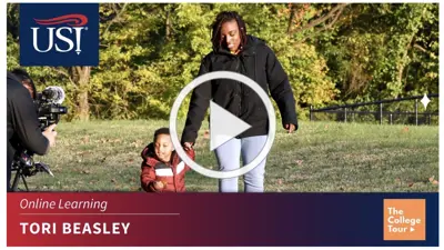Video player screenshot for College Tour Video