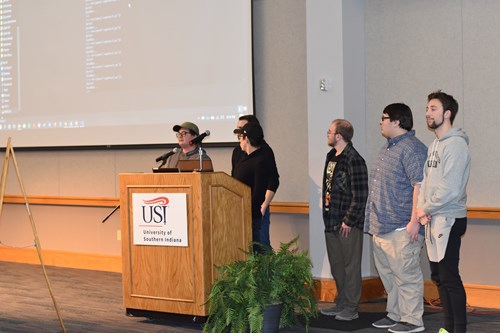 Team presenting
