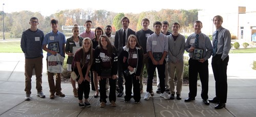 Participants outside