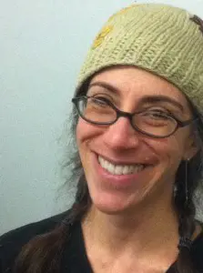Anne Galperin smiling.